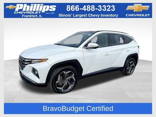 Quartz White 2022 Hyundai TUCSON Hybrid Limited