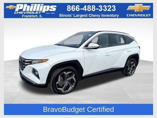 Quartz White 2022 Hyundai TUCSON Hybrid Limited