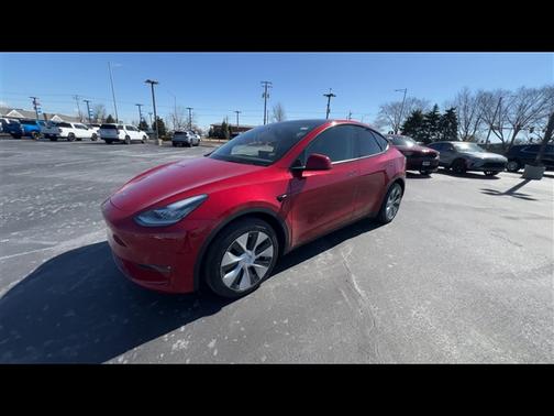 Red Multi 2021 Tesla Model Y Long Range