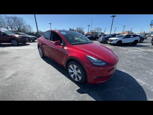 Red Multi 2021 Tesla Model Y Long Range