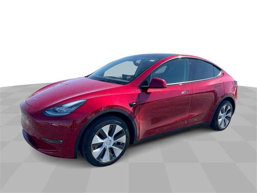 Red Multi 2021 Tesla Model Y Long Range