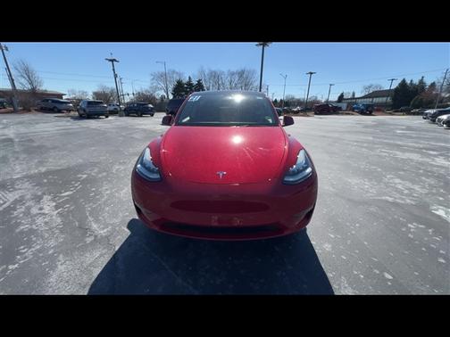 Red Multi 2021 Tesla Model Y Long Range