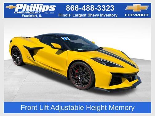 Yellow 2025 Chevrolet Corvette Z06