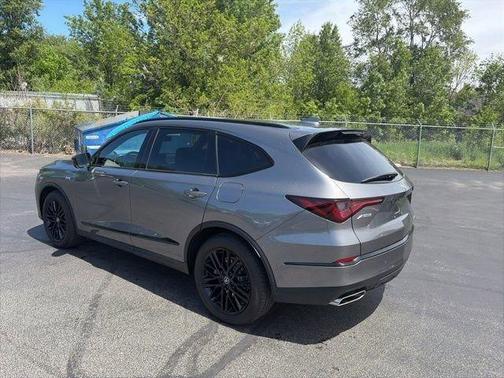 Liquid Carbon Metallic 2026 Acura MDX A-Spec Advance Package