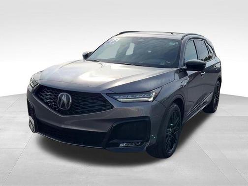 Liquid Carbon Metallic 2026 Acura MDX A-Spec Advance Package