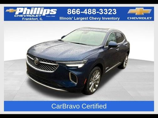 Sapphire Metallic 2023 Buick Envision Avenir