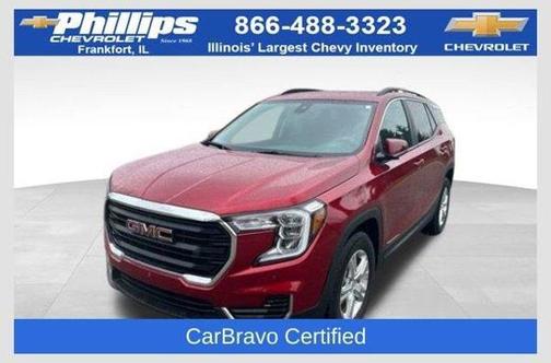 Volcanic Red 2023 GMC Terrain SLE