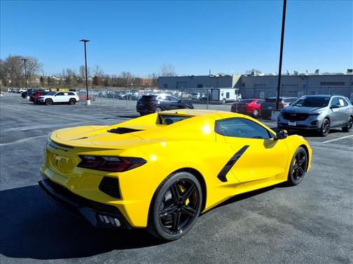 Yellow 2026 Chevrolet Corvette Stingray w/2LT