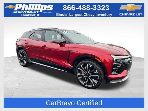 Radiant Red 2025 Chevrolet Blazer EV SS