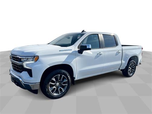 Summit White 2024 Chevrolet Silverado 1500 LT Truck