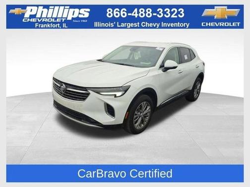 Summit White 2023 Buick Envision Preferred