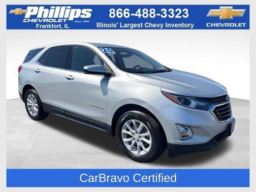 Silver Ice Metallic 2020 Chevrolet Equinox 2LT