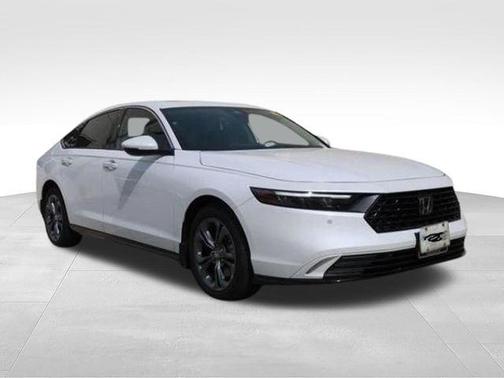 Platinum White Pearl 2025 Honda Accord Hybrid EX-L