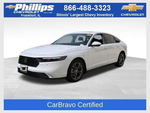 Platinum White Pearl 2025 Honda Accord Hybrid EX-L