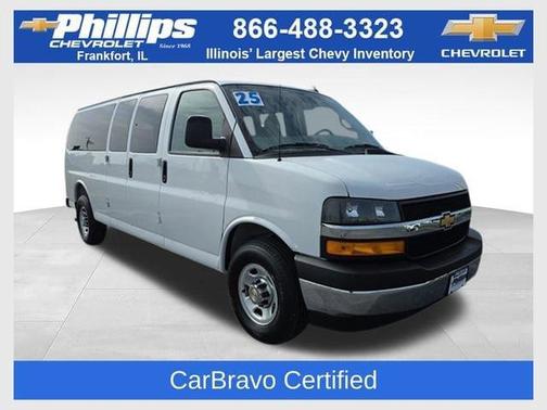 Summit White 2025 Chevrolet Express 3500 LT