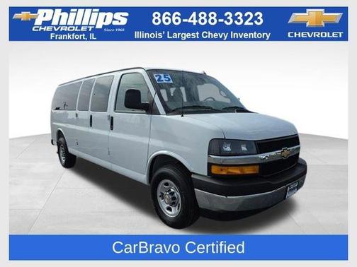 Summit White 2025 Chevrolet Express 3500 LT