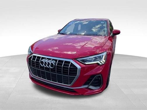 Progressive Red 2025 Audi Q3 45 S line Premium