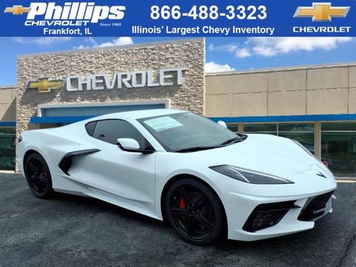 Arctic White 2026 Chevrolet Corvette Stingray w/1LT