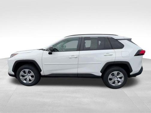 Super White 2021 Toyota RAV4 LE