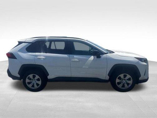 Super White 2021 Toyota RAV4 LE
