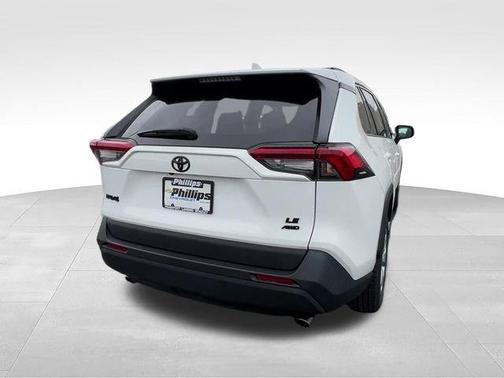 Super White 2021 Toyota RAV4 LE