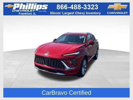 Brilliant Red 2025 Buick Envision Avenir