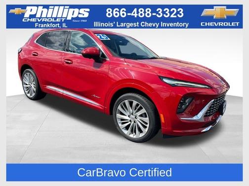 Brilliant Red 2025 Buick Envision Avenir