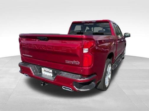 Radiant Red 2025 Chevrolet Silverado 1500 High Country