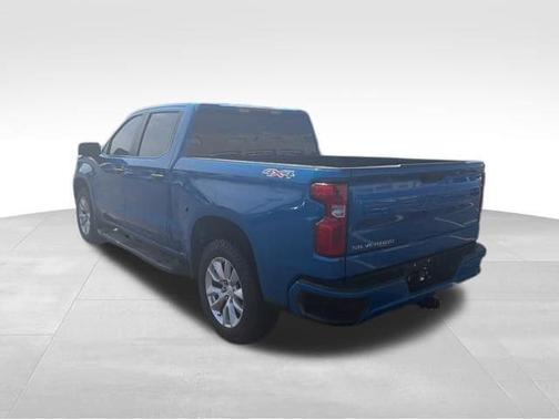 Glacier Blue Metallic 2022 Chevrolet Silverado 1500 Custom