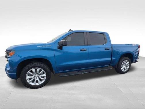 Glacier Blue Metallic 2022 Chevrolet Silverado 1500 Custom