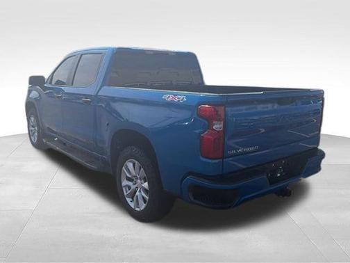 Glacier Blue Metallic 2022 Chevrolet Silverado 1500 Custom