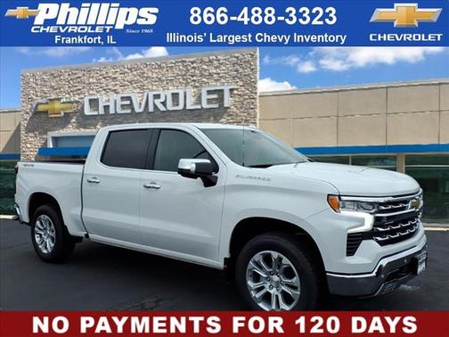 Summit White 2025 Chevrolet Silverado 1500 LTZ Truck