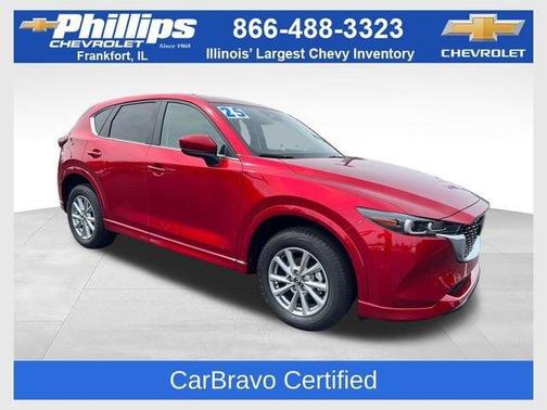 Soul Red Crystal Metallic 2025 Mazda CX-5 2.5 S Select Package