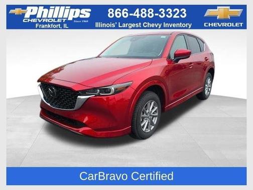 Soul Red Crystal Metallic 2025 Mazda CX-5 2.5 S Select Package
