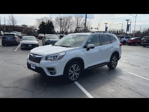 Crystal White Pearl 2019 Subaru Forester Limited