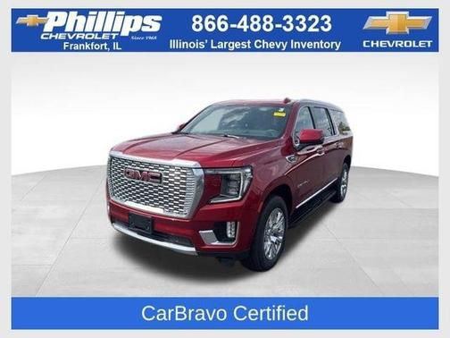 Volcanic Red 2023 GMC Yukon XL Denali