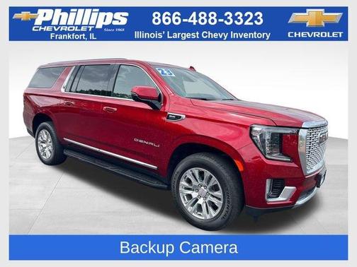 Volcanic Red 2023 GMC Yukon XL Denali