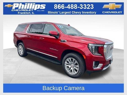 Volcanic Red 2023 GMC Yukon XL Denali