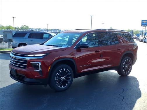 Radiant Red 2026 Chevrolet Traverse LT