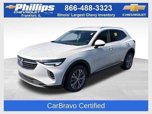 White Frost Tri-Coat 2023 Buick Envision Preferred