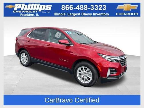 Radiant Red 2024 Chevrolet Equinox LT