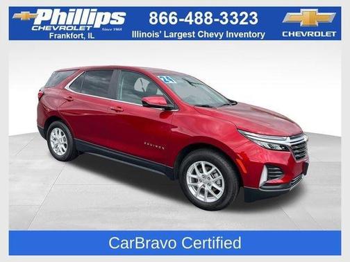 Radiant Red 2024 Chevrolet Equinox LT