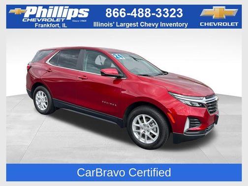 Radiant Red 2024 Chevrolet Equinox LT