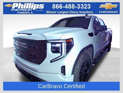 Summit White 2023 GMC Sierra 1500 Elevation