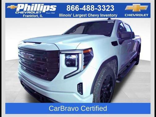 Summit White 2023 GMC Sierra 1500 Elevation