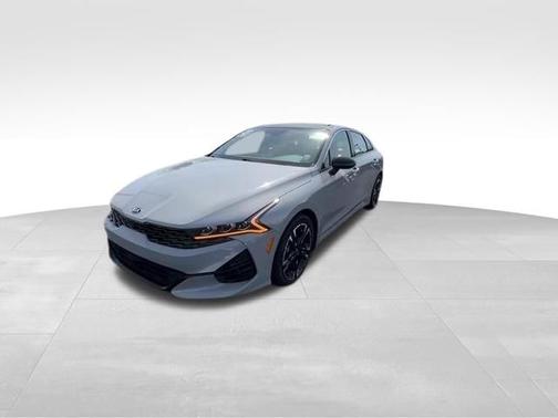 Wolf Gray 2021 Kia K5 GT-Line