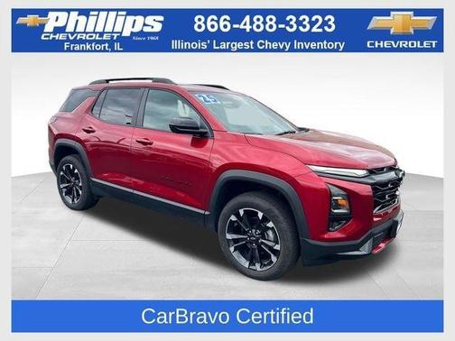 Radiant Red 2025 Chevrolet Equinox RS