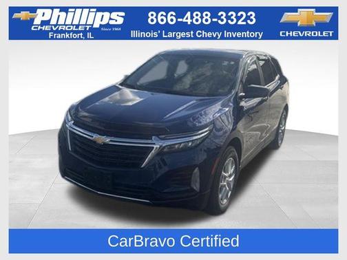 Blue Glow Metallic 2022 Chevrolet Equinox 1LT