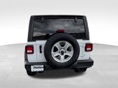 Bright White Clearcoat 2023 Jeep Wrangler Sport