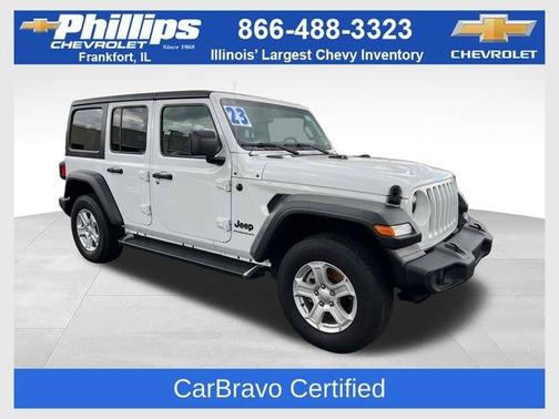 Bright White Clearcoat 2023 Jeep Wrangler Sport